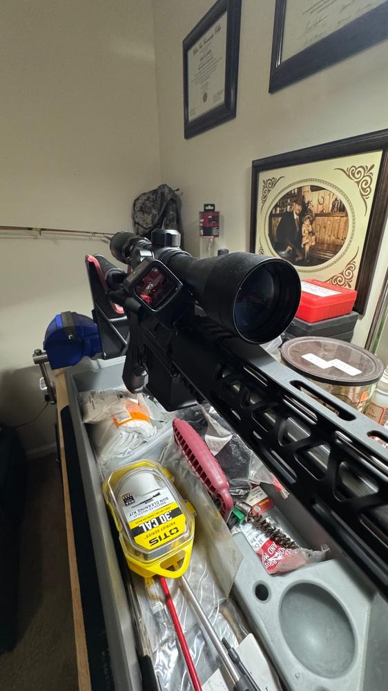 Presma 45 Degree Offset Picatinny 4 Slot Rail Mount - Customer Photo From James Godsey