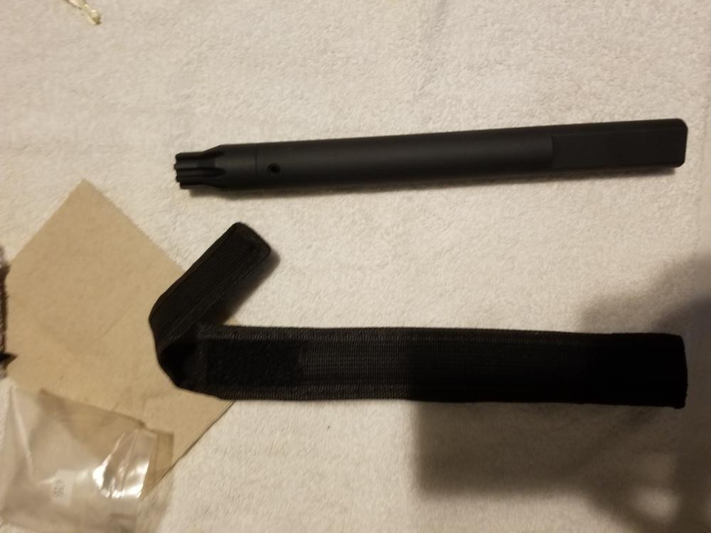 Presma AR-10 Barrel Vise Block Rod - Black - Customer Photo From Andrew Hill