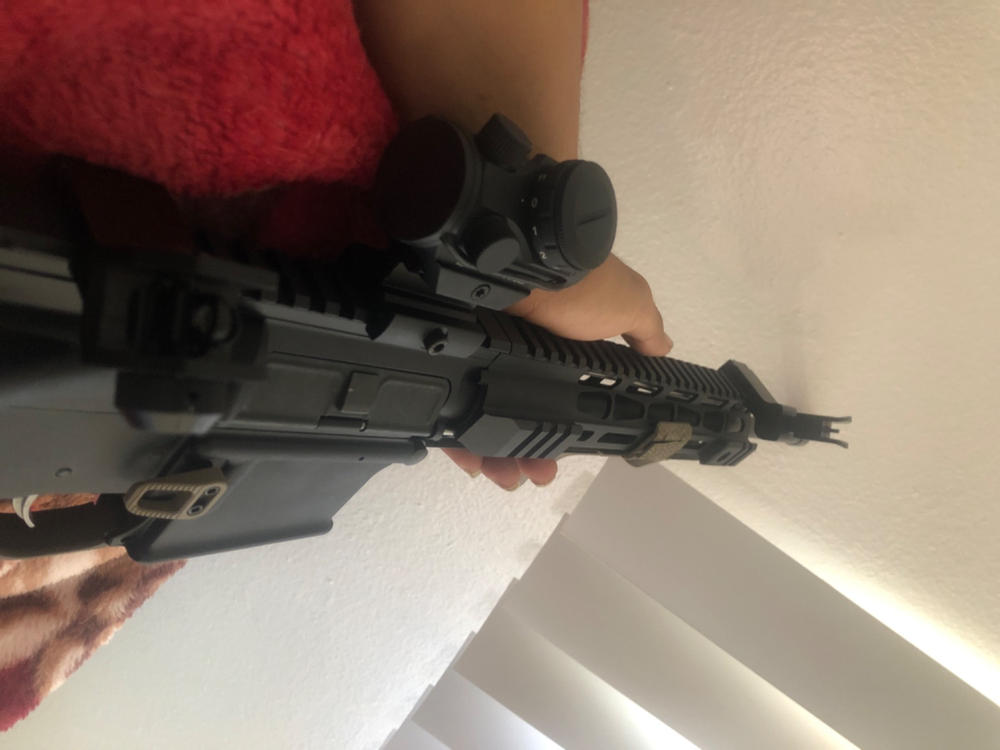 Presma AR-15 Aluminum 45 Degree Canted Sight Set - Customer Photo From Javier Ramirez