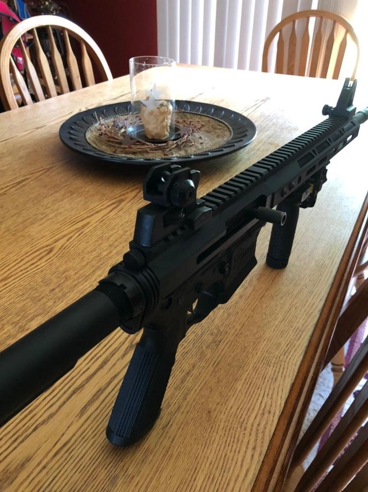 Presma AR-15 Aluminum Fixed Rear Match Sight - Customer Photo From Charles Brown