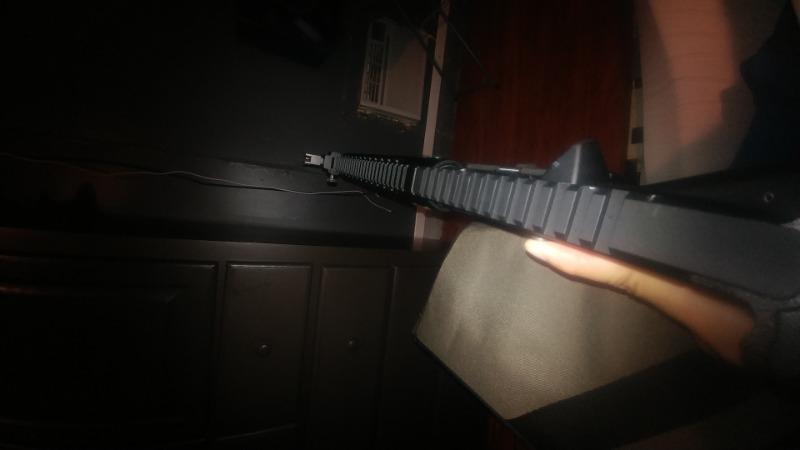 Presma AR-15 Aluminum Flip-Up Front Sight Post - High Profile - Customer Photo From David Alvarez