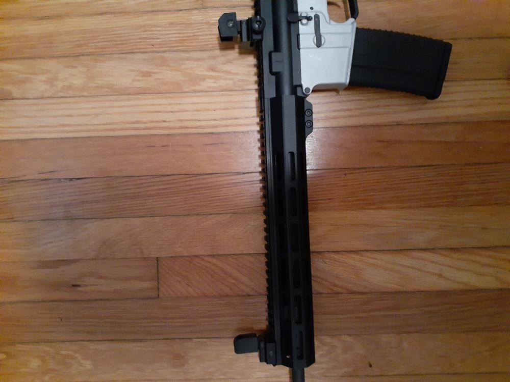 Presma AR-15 Aluminum Flip-Up Sight Set - Low Profile - Customer Photo From Kristopher Johnson