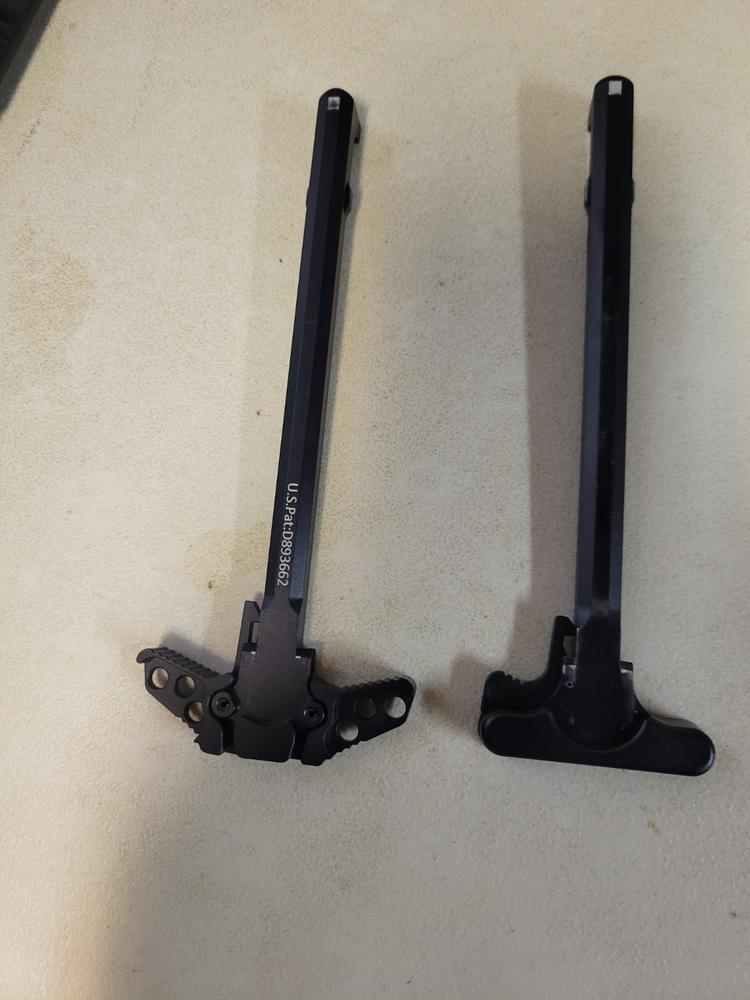 Presma AR-15 Ambidextrous Charging Handle - Black - Customer Photo From Andrew Tiell