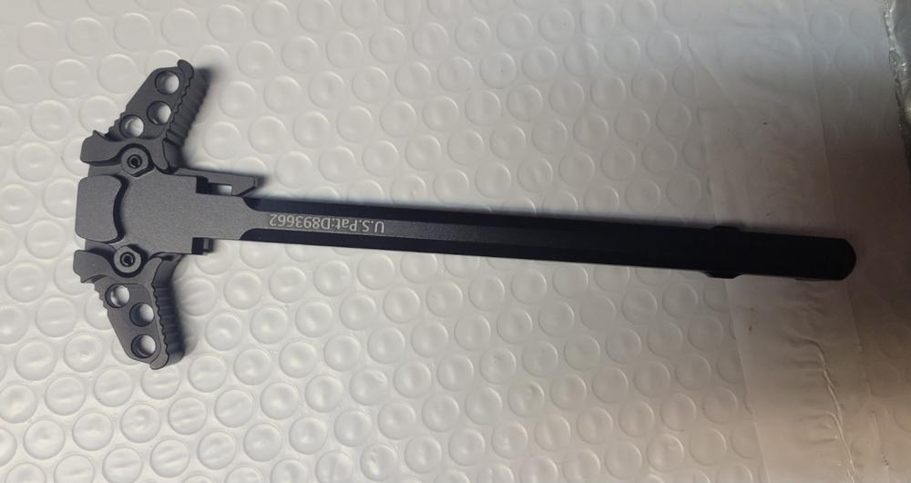 Presma AR-15 Ambidextrous Charging Handle - Black - Customer Photo From Andrew Tiell