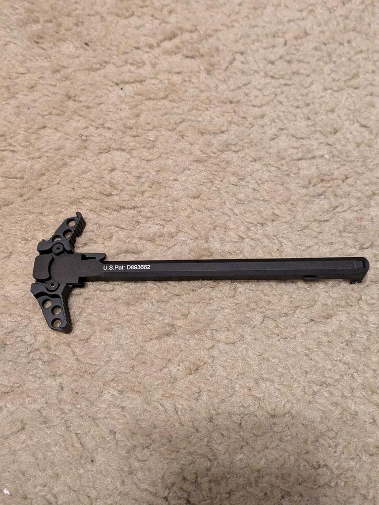 Presma AR-15 Ambidextrous Charging Handle - Black - Customer Photo From Roy Meditz II