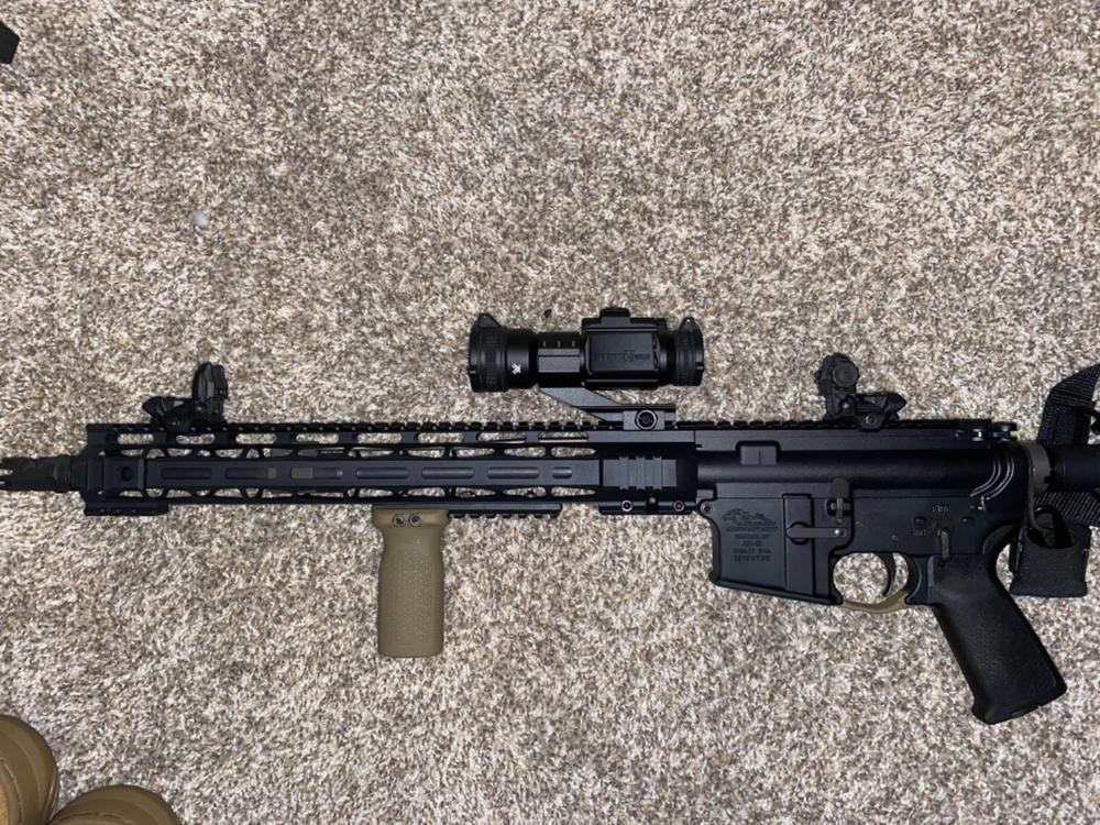 Presma AR-15 Flip-Up Sight Set - Black - Customer Photo From Christopher L.