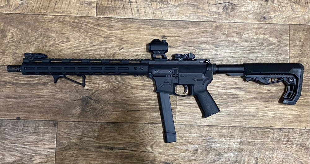 Presma AR-15 Flip-Up Sight Set - Black - Customer Photo From Casey Urrutia