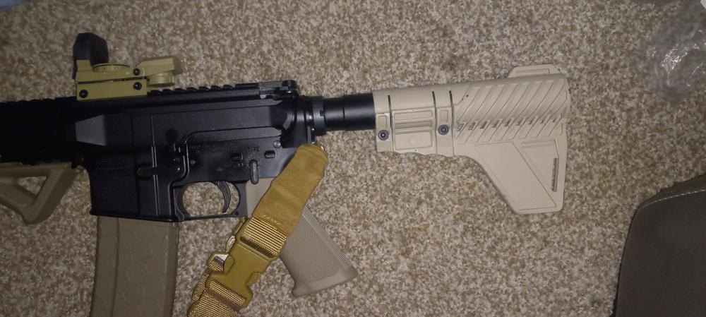 Presma AR-15 Padded Pistol Buffer Kit - Customer Photo From LeRoy Henry