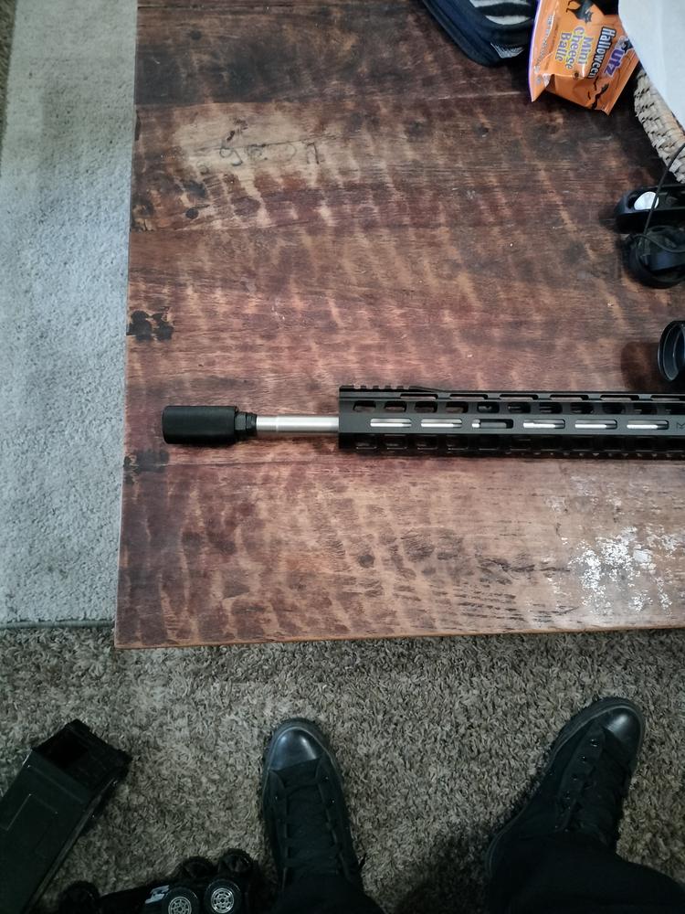 Presma Muzzle Brake 5/8x24 w/ Blast Forwarding Device - Customer Photo From Kalani t