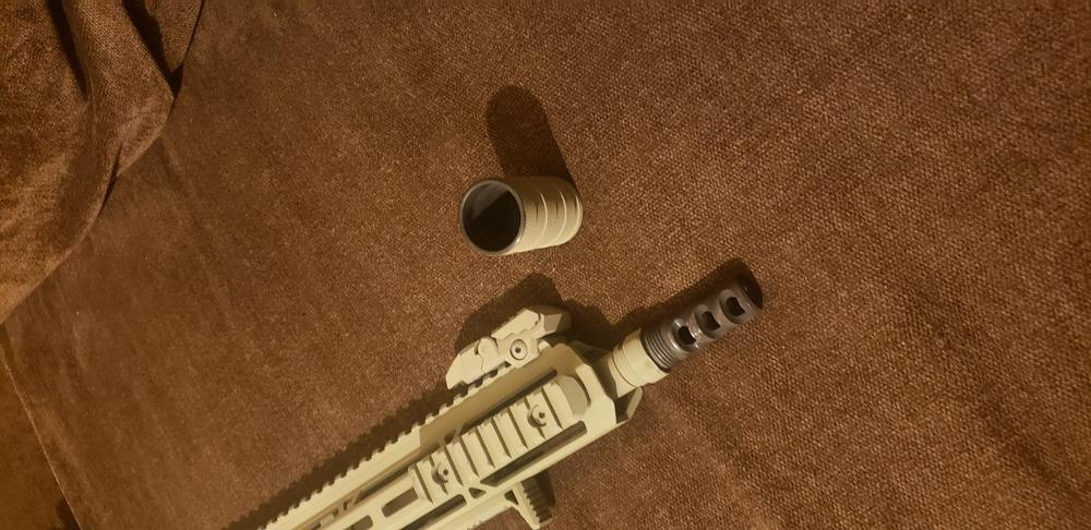 Presma Muzzle Brake 5/8x24 w/ Blast Forwarding Device - Customer Photo From Andrew J.