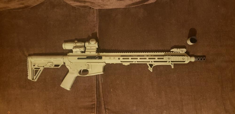 Presma Muzzle Brake 5/8x24 w/ Blast Forwarding Device - Customer Photo From Andrew J.