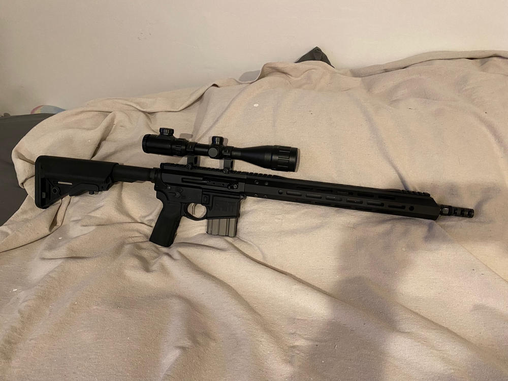 Presma Muzzle Brake 5/8x24 w/ Blast Forwarding Device - Customer Photo From Tyler McIntosh