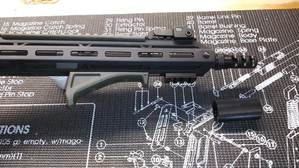 Presma Muzzle Brake 5/8x24 w/ Blast Forwarding Device - Customer Photo From Chris Paige