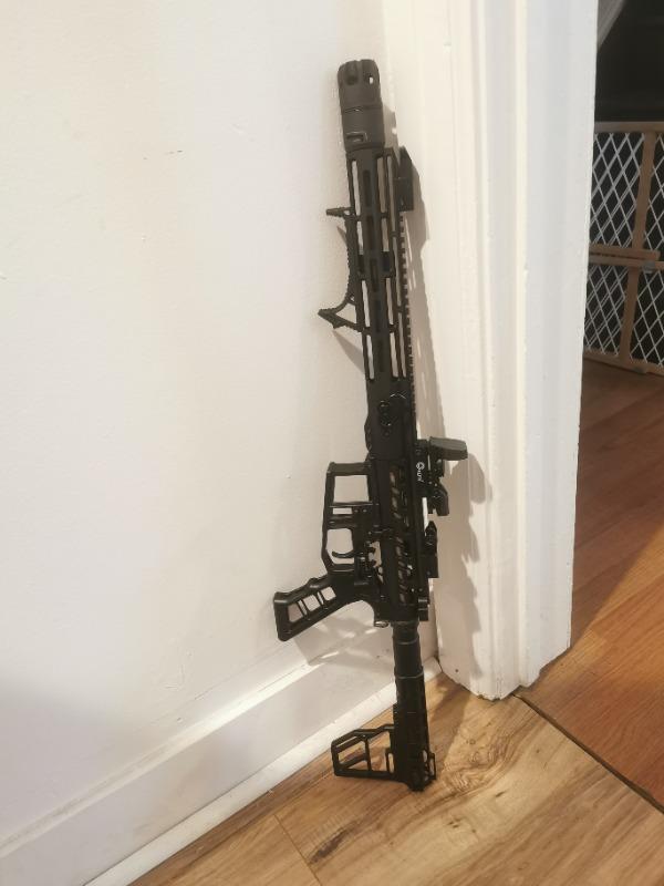 Presma Skeletonized Pistol Grip - Black - Customer Photo From David Glaze