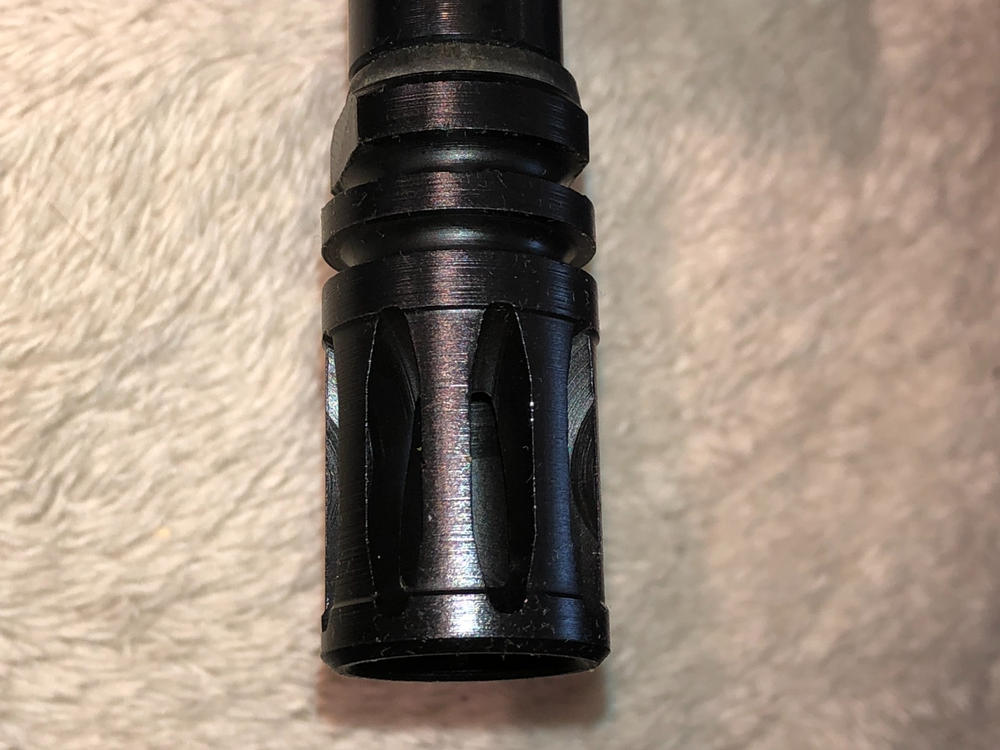 NBS 9mm 1/2-28 A2 Birdcage Flash Hider - Customer Photo From Steven Kikeli