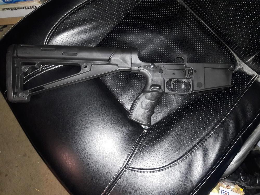 Strike Industries Modular Fixed Stock - Black - Customer Photo From donald spicer