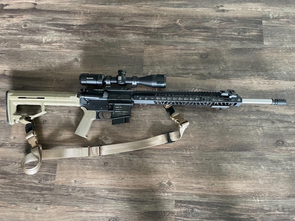 Strike Industries Modular Fixed Stock - FDE - Customer Photo From Bradley Buterbaugh