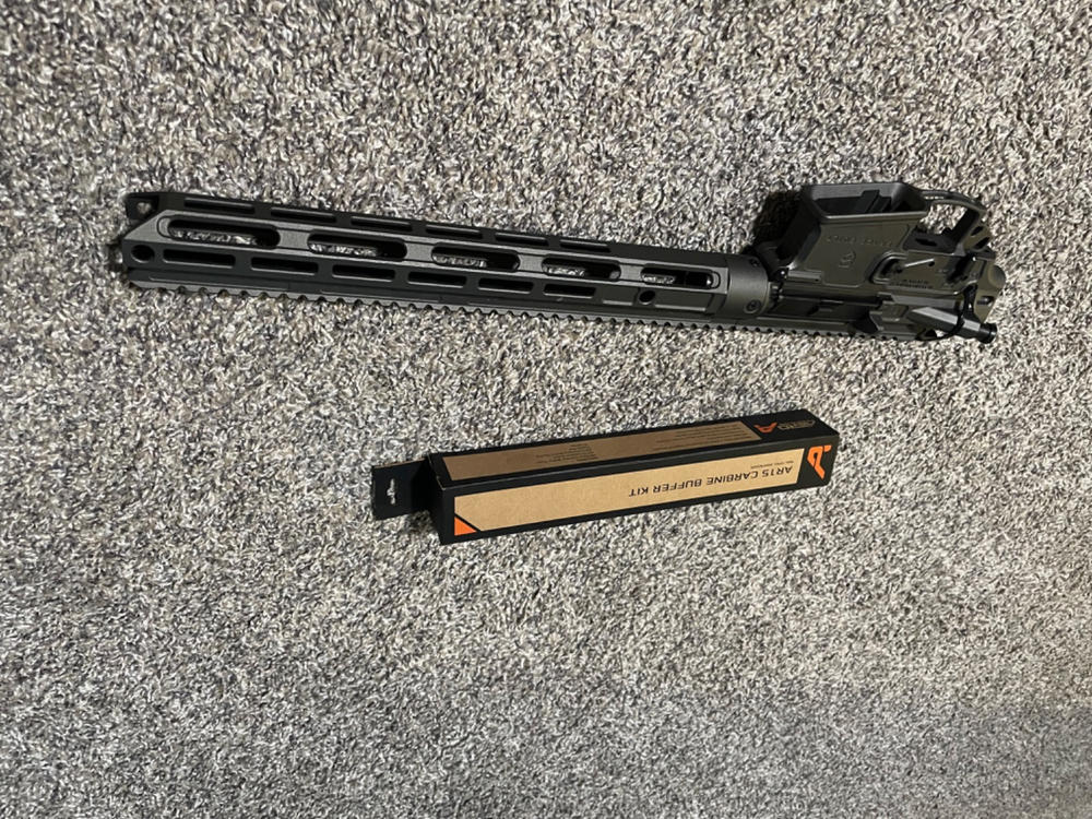 Aero Precision AR-15/M4 Carbine Receiver Extension / Buffer Kit - Customer Photo From Jarod Lewelling