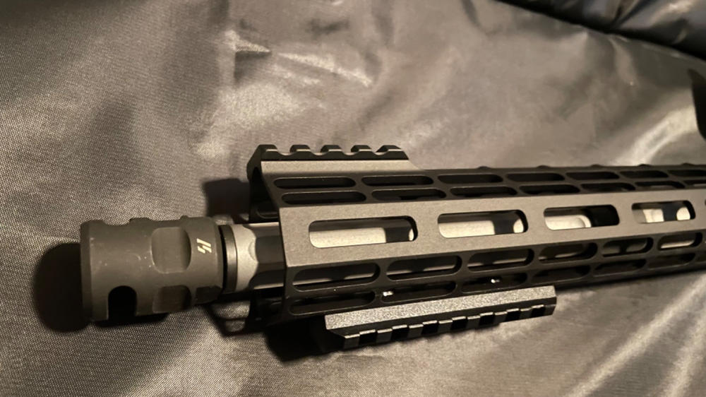 Strike Industries WarHog Comp for 5.56. QPQ Finish - Customer Photo From Gavin Lopez