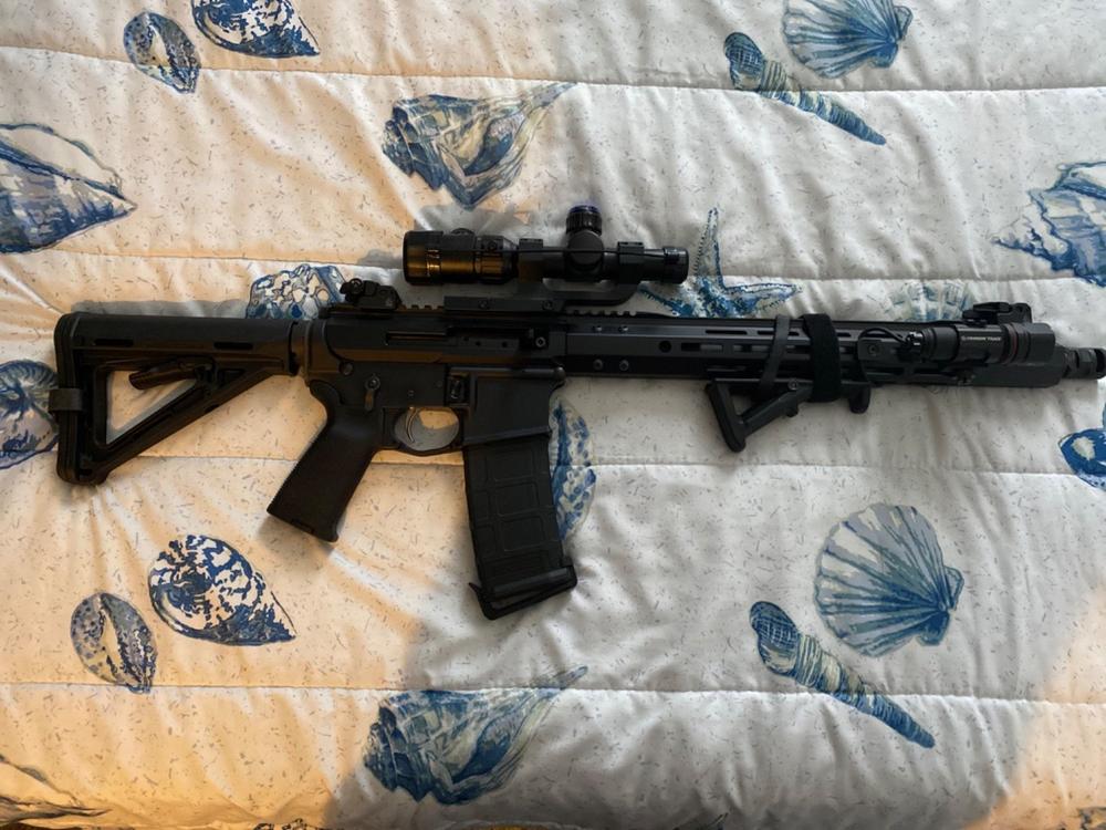 Strike Industries WarHog Comp for 5.56. QPQ Finish - Customer Photo From Juan Vazquez