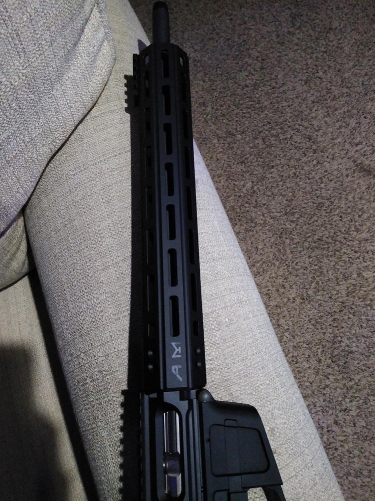 Aero Precision AR15 BAR Barrel Nut - Customer Photo From Garrett ramage