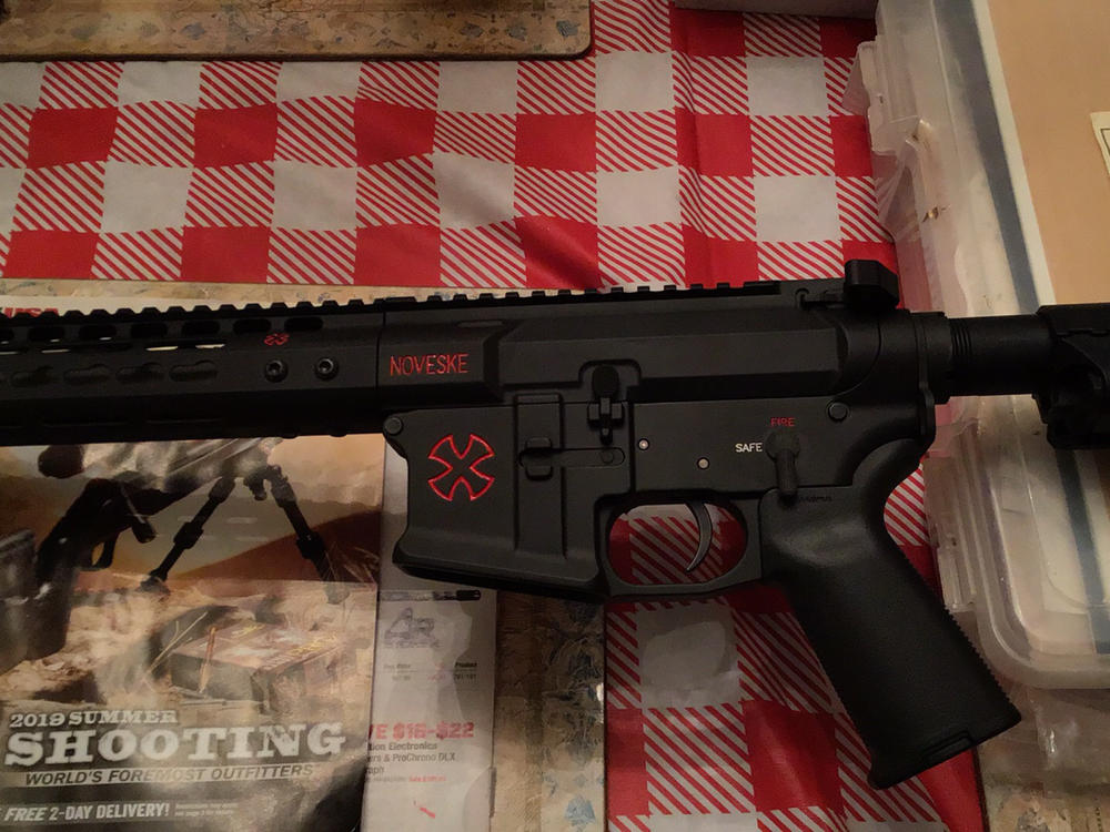 Aero Precision AR15 BAR Barrel Nut - Customer Photo From Brandon Bower