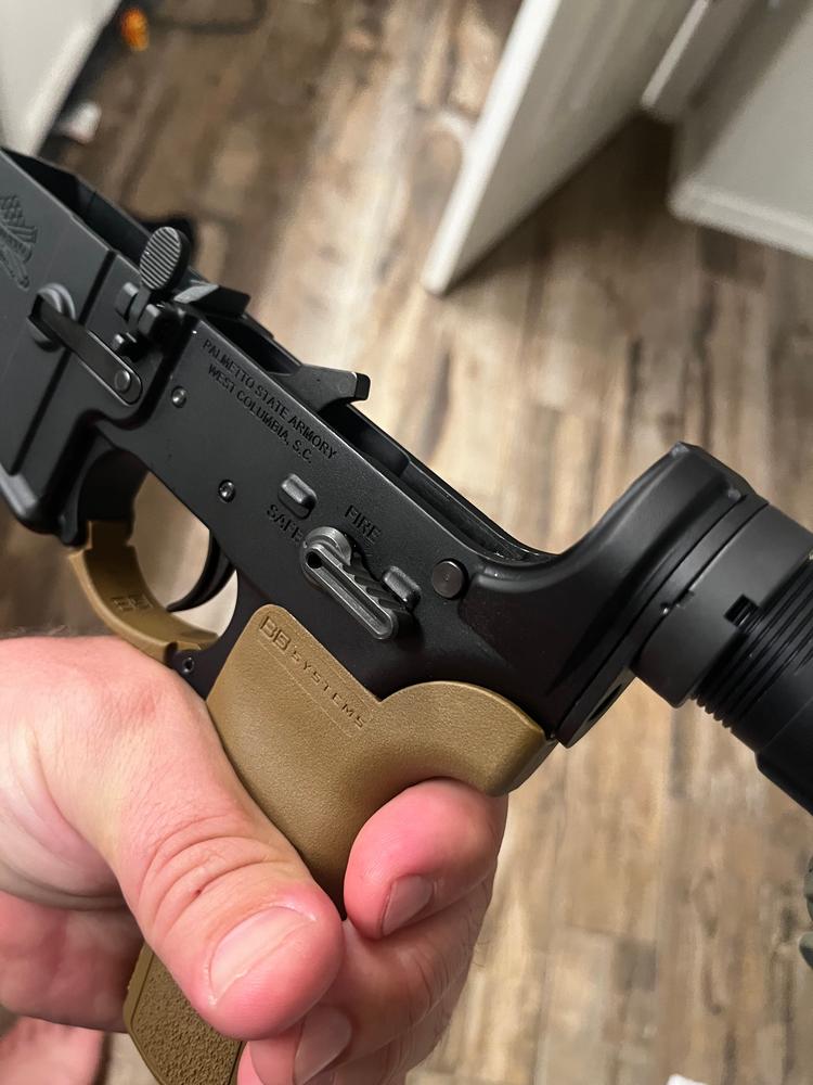 Battle Arms BAD-ASS-PRO Professional Ambidextrous Safety Selector Reversible 90/60 - Customer Photo From Steven