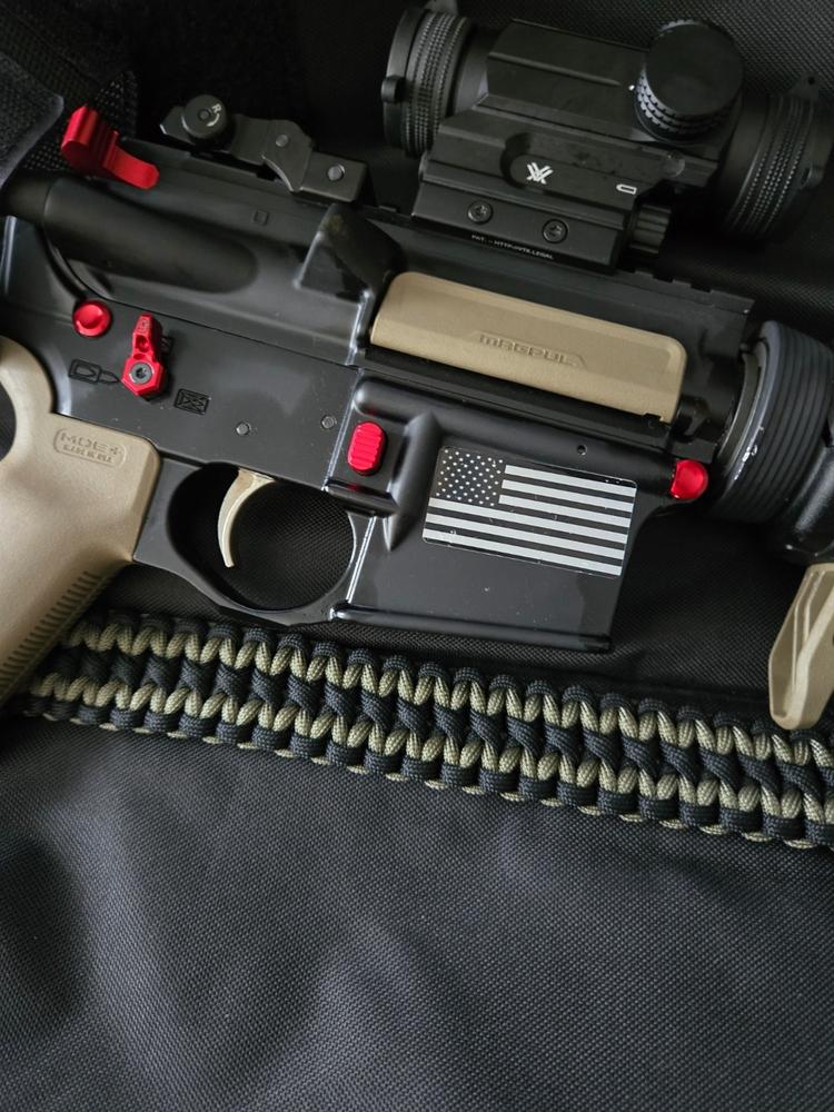 Battle Arms Enhanced Pivot and Takedown Pin Set - Red - Customer Photo From Steven Wolf