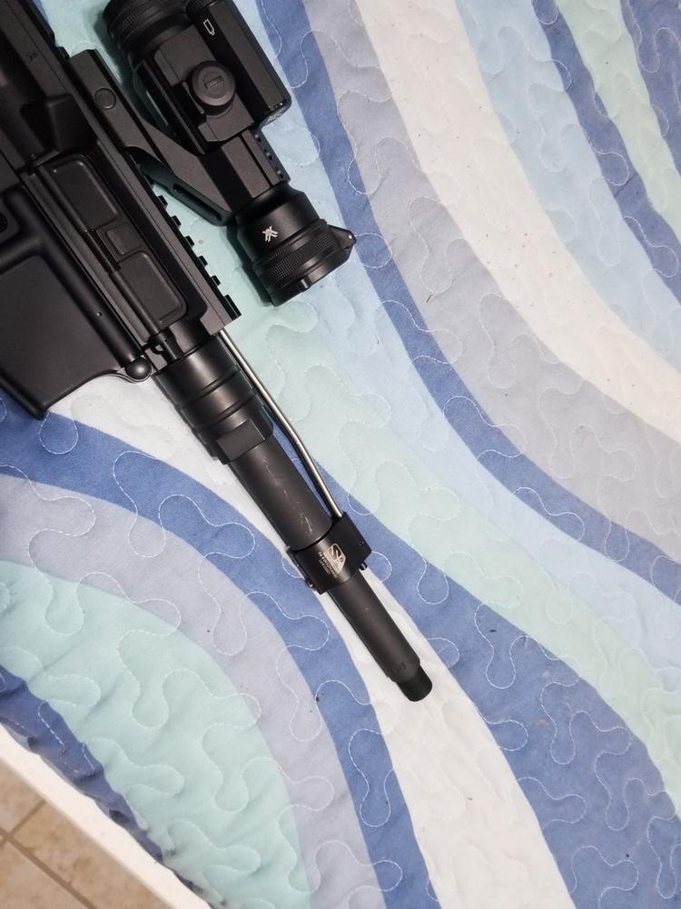 Superlative Arms .750 Adjustable Gas Block - Solid - Melonited - Customer Photo From Michael Rector