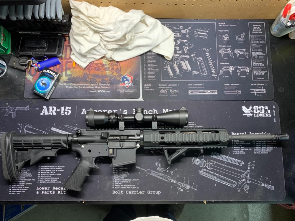 Aim Sports 3-9X40 Dual Ill. Full-size Scope/Mil-Dot - Customer Photo From TJ Smith