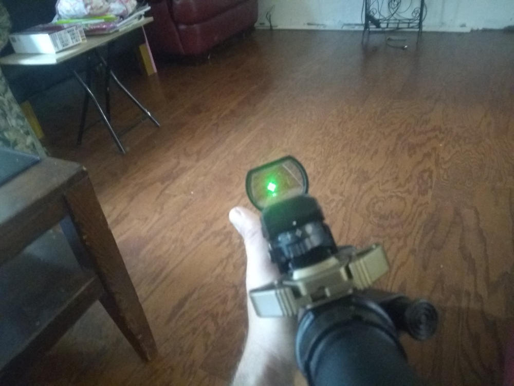 Aim Sports 1X34MM Dual ILL. w/4 Different Reticles - Classic Edition - Customer Photo From Chris Arwood