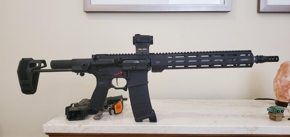 Superlative Arms .750 Adjustable Piston System - Mid Length Gas - Solid - Melonited - Customer Photo From Chris C