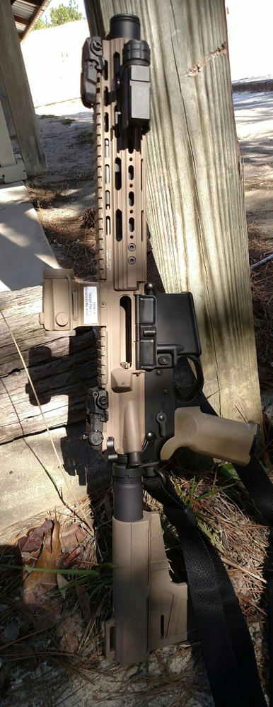 Superlative Arms .750 Adjustable Piston System - Pistol Length Gas - Clamp On - Melonited - Customer Photo From Lawrence Dodson