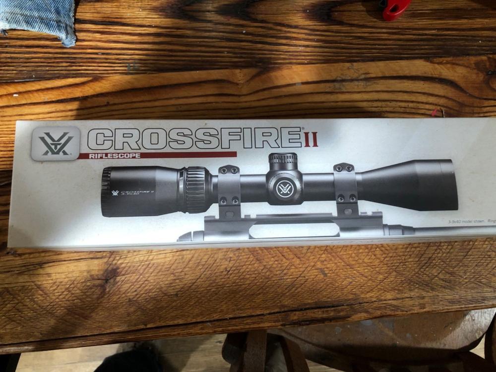 Vortex Crossfire 3-9x40 - V-Plex - Customer Photo From Thom Moore