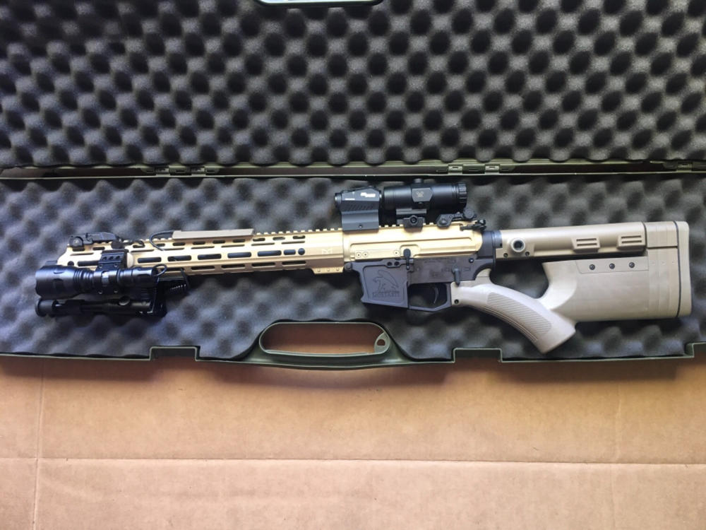 Thordsen Customs FRS-15 Gen III Stock Kit - Enhanced - FDE - Customer Photo From Henry Lin