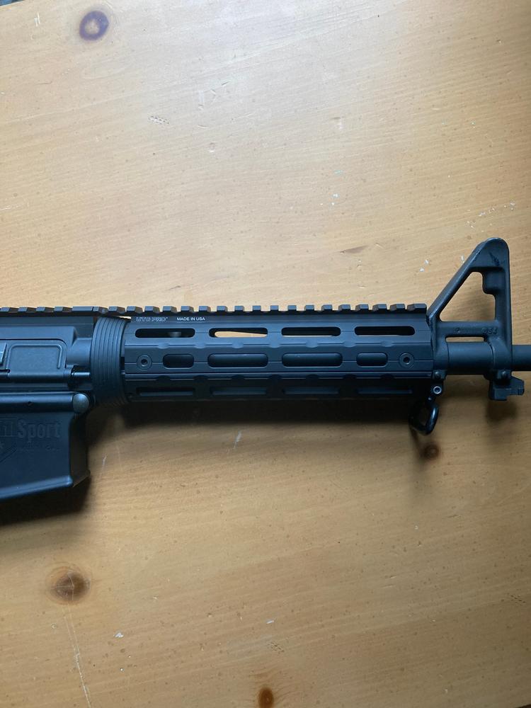 UTG PRO AR-15 Super Slim M-LOK Drop-in Car Length Rail Black - Customer Photo From Chris D