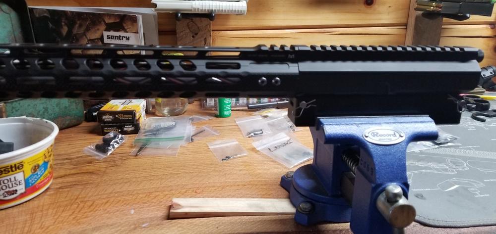 UTG PRO M-LOK AR-15 15" Ultra Slim Free Float Handguard - Customer Photo From James Hertz