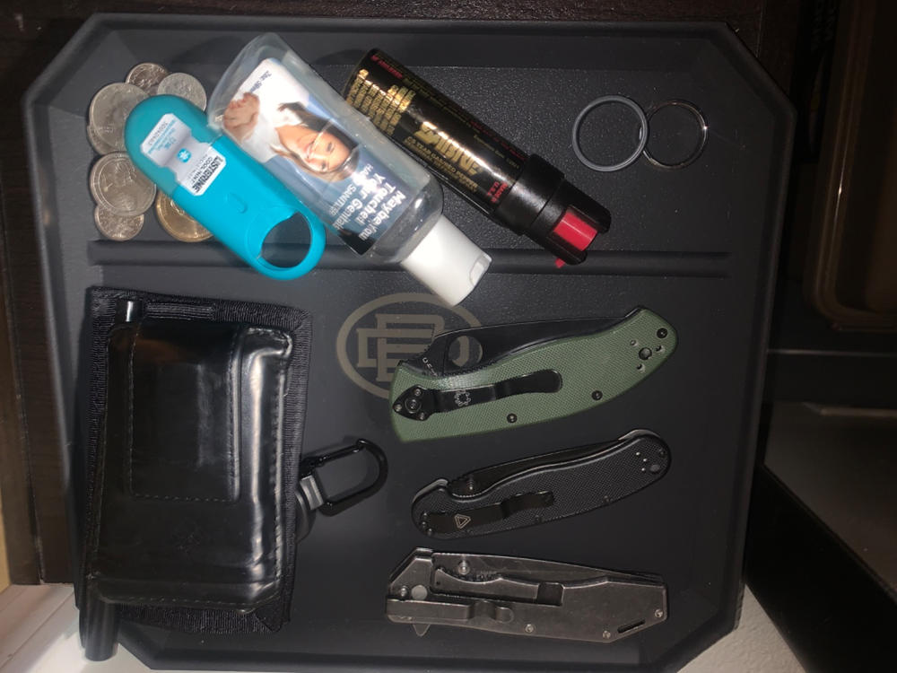 Dirty Bird Industries Assembly / EDC Dump Trays - Kydex - Customer Photo From Bryan Higdon