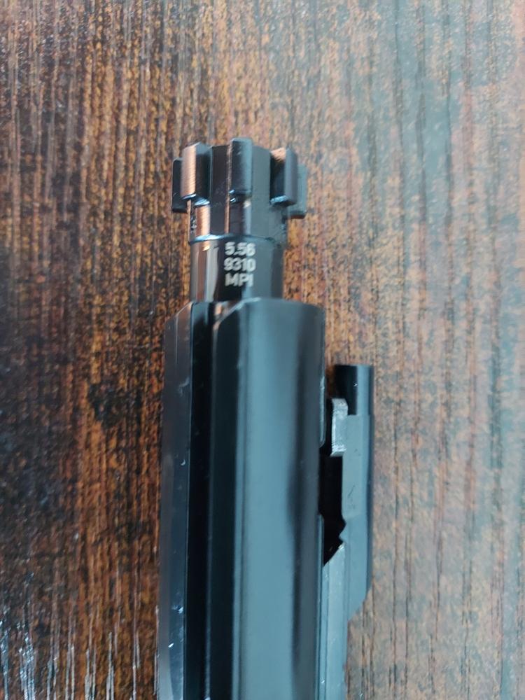 NBS .223/5.56 Bolt Carrier Group - Black Nitride - Customer Photo From Evan Moyer