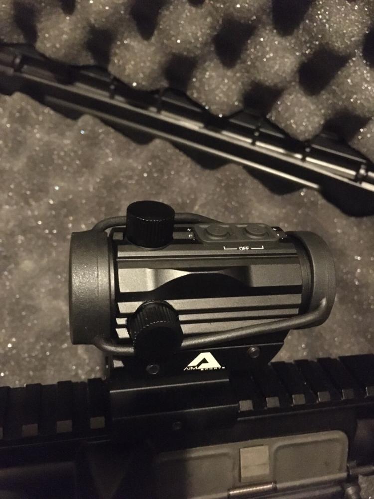 Aim Sports Push Button Micro Dot Sight - Customer Photo From Keith Helton