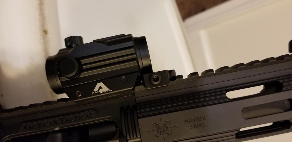 Aim Sports Push Button Micro Dot Sight - Customer Photo From SITHA GNEM