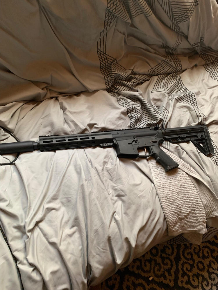 Trinity Force Alpha Mil Spec Stock & Buffer Kit - Black - Customer Photo From Tracy Philippi