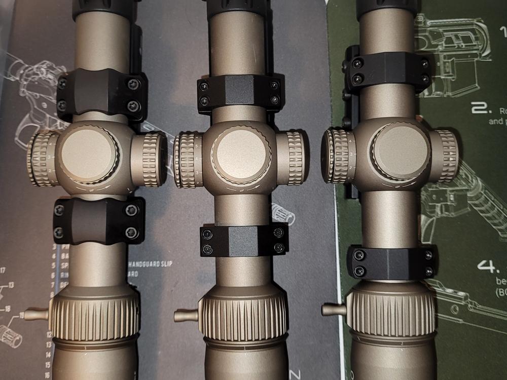 UTG ACCU-SYNC 30mm High Pro 34mm Offset Pic. Rings - Customer Photo From Lead, etc.