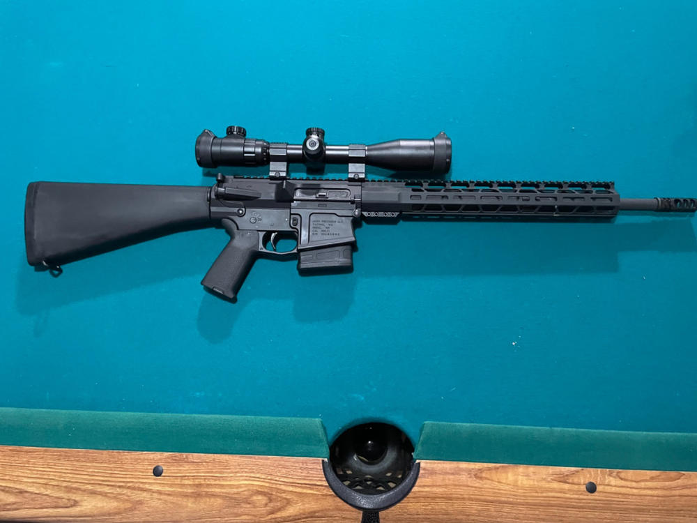 UTG AR308 A2 Style Fixed Buttstock Complete Assembly - Black - Customer Photo From Kris Ecker