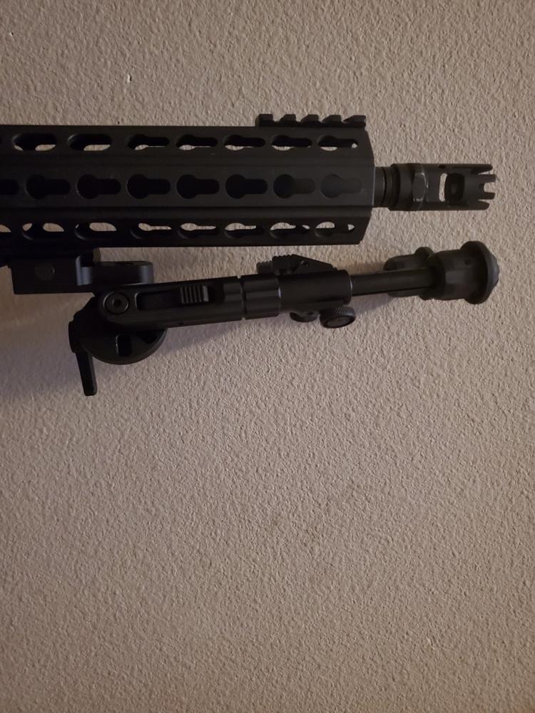 UTG Heavy Duty Recon 360 Bipod - 5.59"-7.0" - Customer Photo From Erin Teston