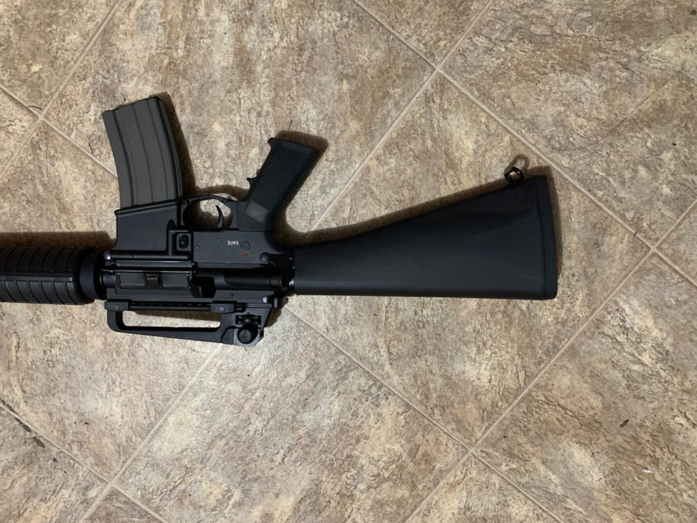 UTG Model4/AR-15 A2 Fixed Stock Assembly - Black - Customer Photo From Paul Monroe