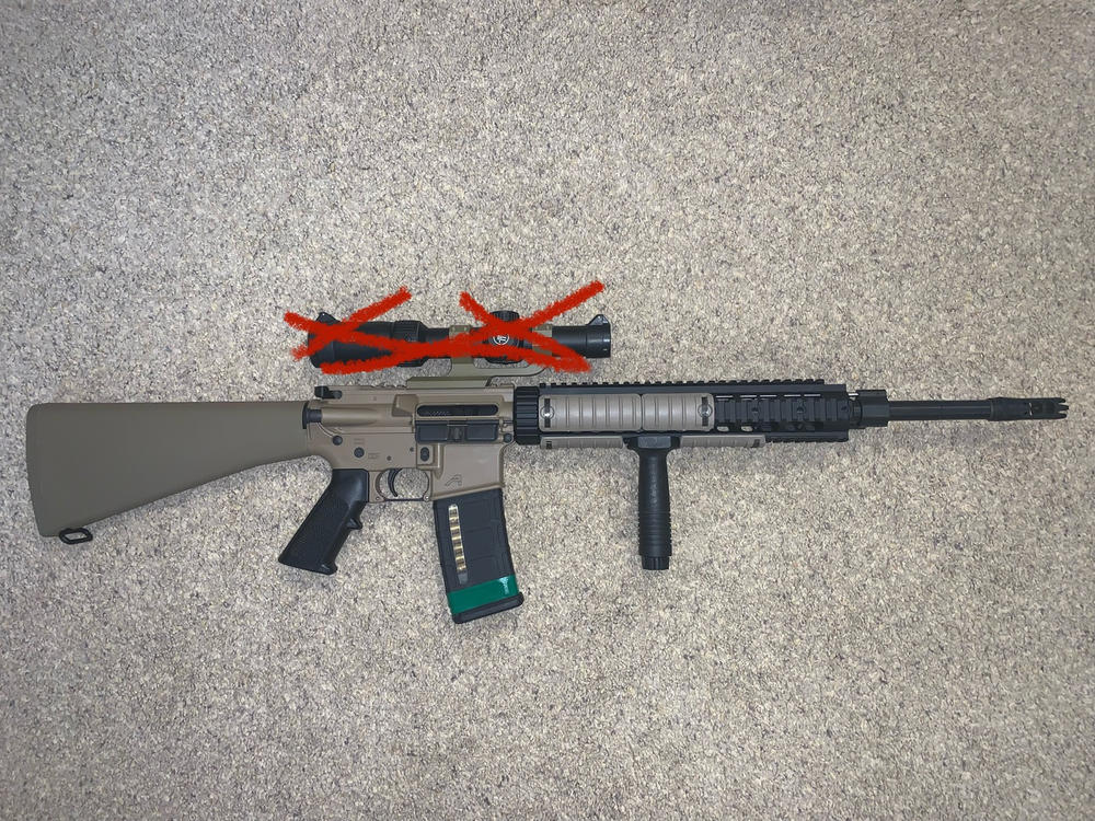 UTG Model4/AR-15 A2 Fixed Stock Assembly - FDE - Customer Photo From Joseph Love