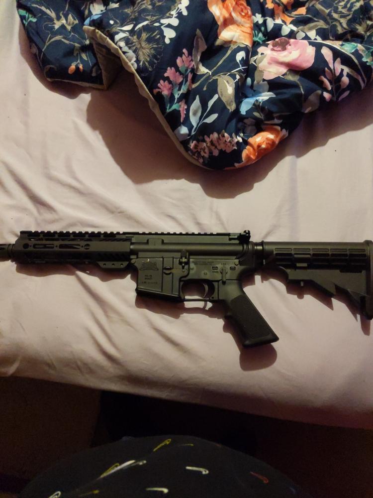 UTG PRO 6-Position Mil-Spec Stock Assembly - Black - Customer Photo From Dan Taylor