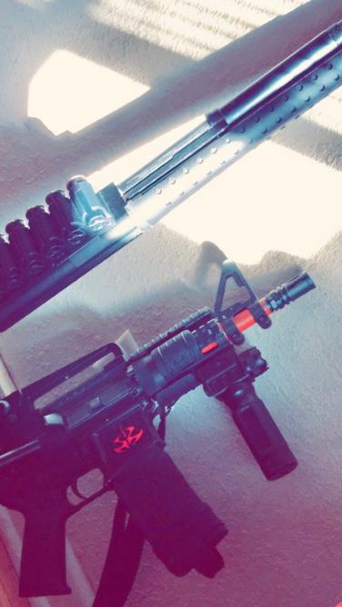 UTG PRO AR Pistol 4" Free Float Quad Rail System - Customer Photo From Juan. D Rios