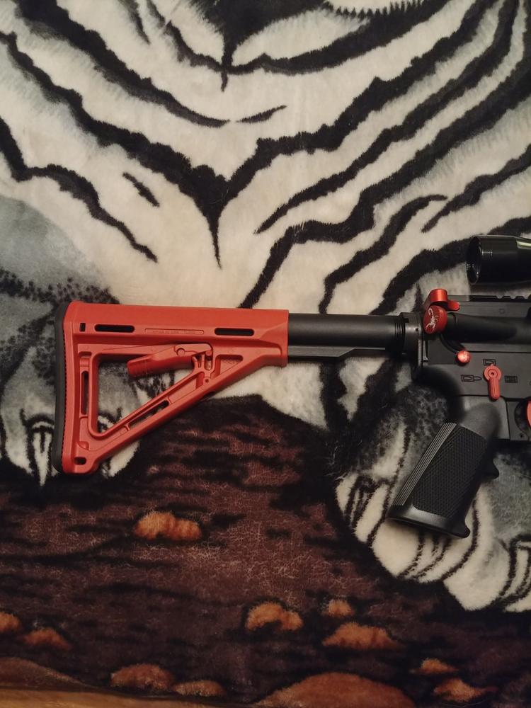 UTG PRO AR-15 Ops Ready S1 Mil-Spec Stock - Black - Customer Photo From Richard Williams